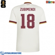 Fotballdrakt Herre Spania Martin Zubimendi #18 Bortedrakt VM 2026 Kortermet